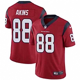 Nike Men & Women & Youth Texans 88 Jordan Akins Red NFL Vapor Untouchable Limited Jersey,baseball caps,new era cap wholesale,wholesale hats